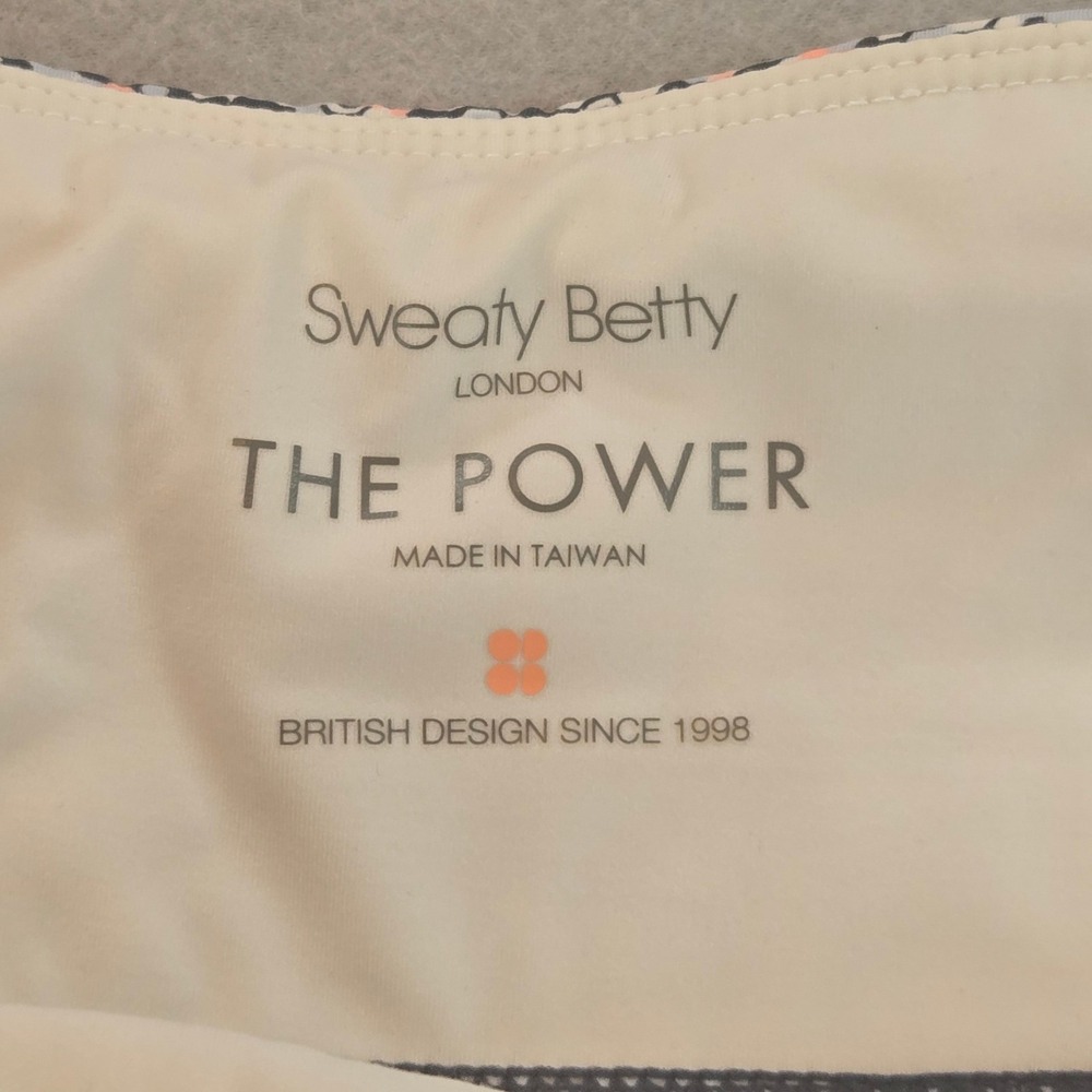Sweaty Betty The Power Leggings Womens Medium Multi Geometric 7/8 Pocket SB4551A - Picture 4 of 9